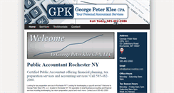 Desktop Screenshot of gpkaccounting.com