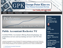 Tablet Screenshot of gpkaccounting.com